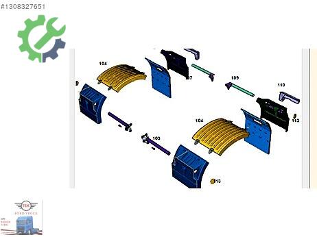 Ford Arka Çamurluk çıkma parça
