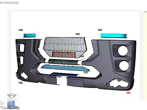 Ford Ön Tampon çıkma parça