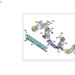 FORD FMAX BRAKET- ON AMORTISOR KOLU SAG SOL