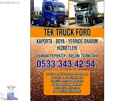 Ford Arka Tavan Lambası çıkma parça
