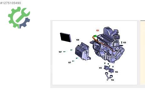 Ford Klima Evaporatör çıkma parça