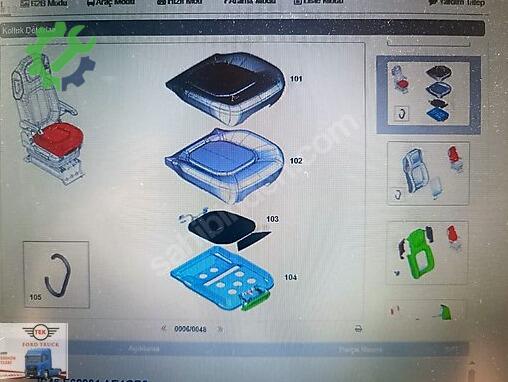 Ford Koltuk çıkma parça