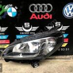 Fiat Doblo 4 Sol Far ( SİYAH İÇLİ ) ORGİNAL CAM AÇILMADI