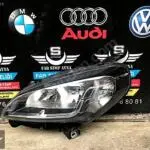 Fiat Doblo 4 Sol Far ( SİYAH İÇLİ ) ORGİNAL CAM AÇILMADI