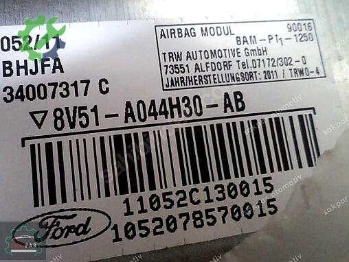 Ford Fiesta Airbag (Hava Yastığı) 8V51-A044H30 çıkma parça