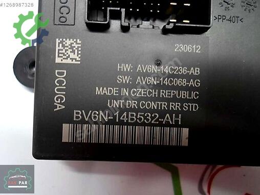 Ford Focus Beyni BV6N-14B532 çıkma parça
