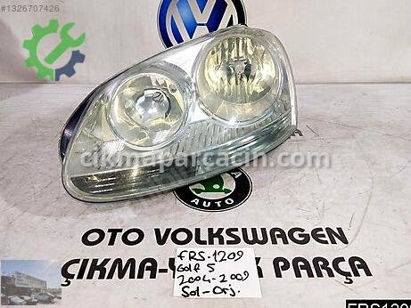 Volkswagen Golf Sol Ön Far çıkma parça