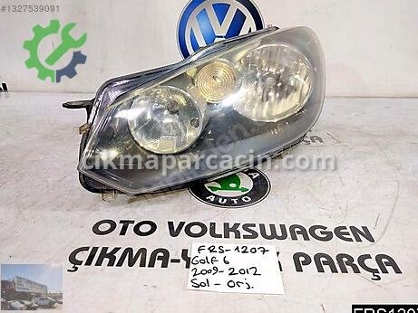 Volkswagen Golf Sol Ön Far çıkma parça