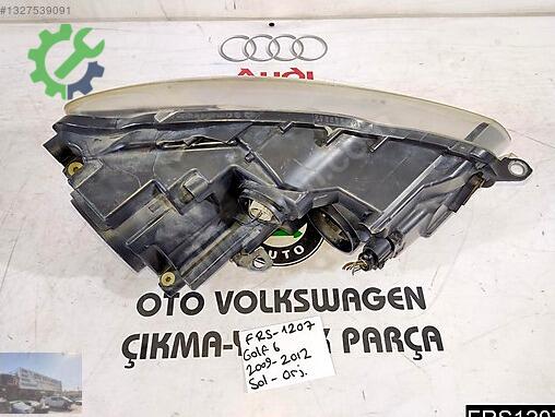 Volkswagen Golf Sol Ön Far çıkma parça
