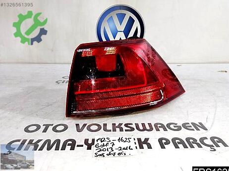 Volkswagen Golf Sağ Arka Stop çıkma parça