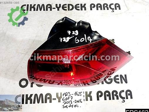 Volkswagen Golf Sağ Arka Stop çıkma parça