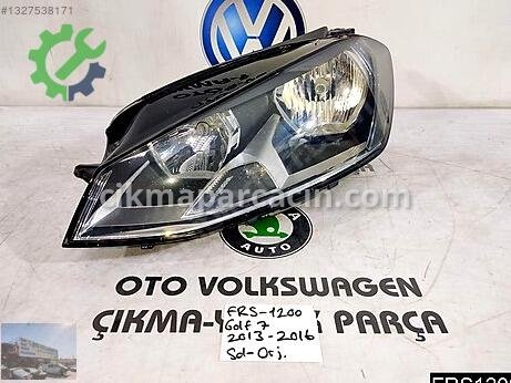 Volkswagen Golf Sol Ön Far çıkma parça