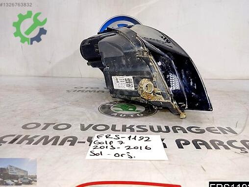 Volkswagen Golf Sol Ön Far çıkma parça