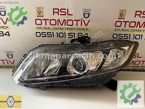Honda Civic Sol Ön Far çıkma parça