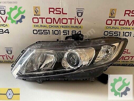 Honda Civic Sol Ön Far çıkma parça