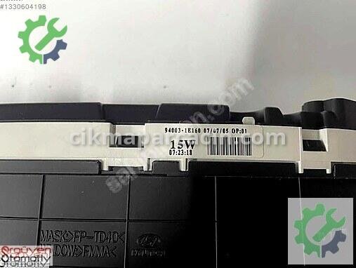 Hyundai Accent Era Gösterge 94003-1E160 çıkma parça
