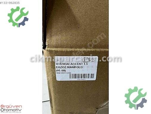 Hyundai Accent Egzoz Manifoldu çıkma parça