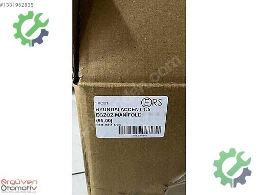 Hyundai Accent Egzoz Manifoldu çıkma parça