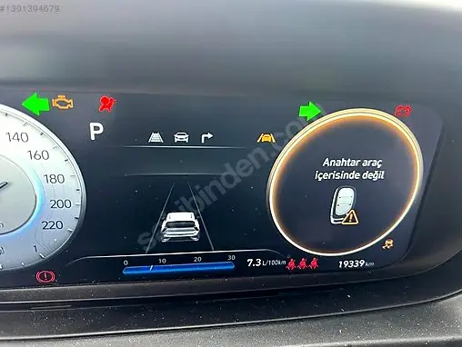 Hyundai Bayon Gösterge Paneli çıkma parça