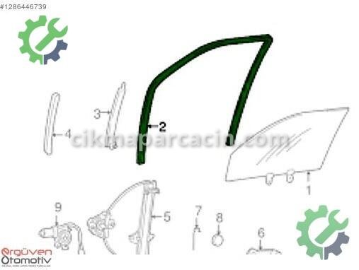 Hyundai Getz Kapı Fitili 83540-1C000 çıkma parça