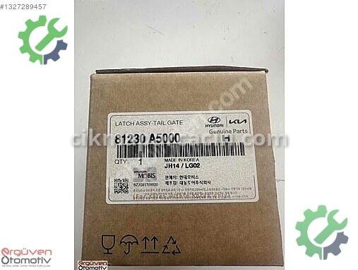 Hyundai i30 Bagaj Kilidi 81230-A5000 çıkma parça
