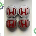 Honda Civic / Accord / Crv Jant Göbeği Kırmızı Detaylı
