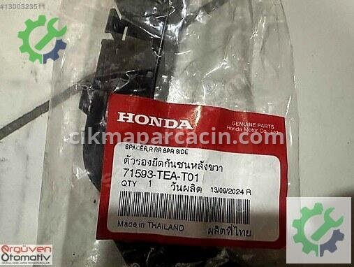 Honda Civic Arka Tampon 71593-TEA-T01 çıkma parça