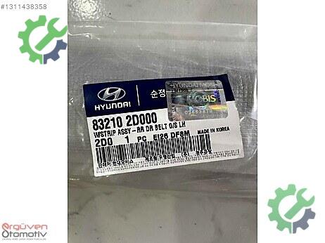 Hyundai Elantra Kapı Fitili çıkma parça