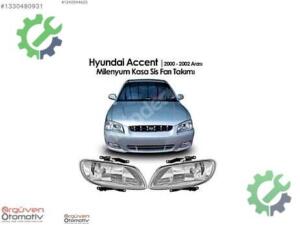 Hyundai Accent 2000-03 Milenyum Kasa Ön Sis Far Takımı