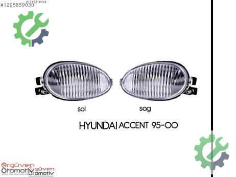 Hyundai Accent Sis Farı çıkma parça