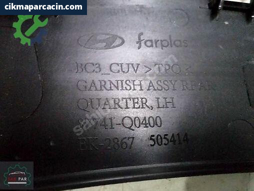 Diğer Dodik 87741-Q0400 çıkma parça