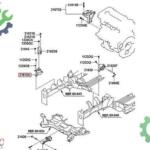 Hyundai Elantra 2011-16 MOTOR KULAĞI SAĞ RİO 11- 21810-3X000