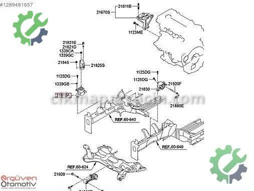 Hyundai Elantra Sağ Taşıyıcı 2011-16 çıkma parça