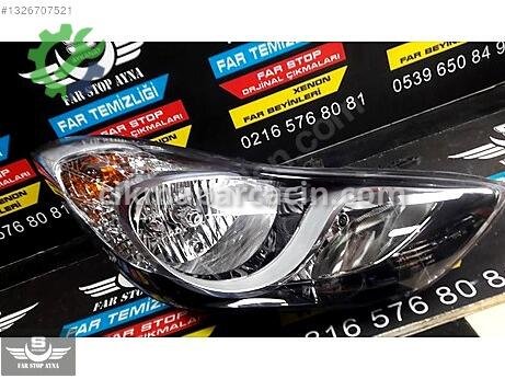 Hyundai Elantra Sağ Ön Far çıkma parça