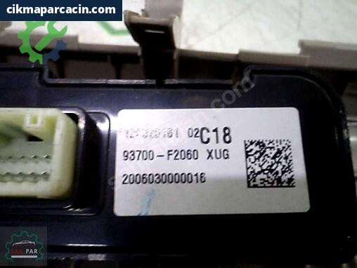 Hyundai Elantra Far Ayar Düğmesi 93700-F2060 çıkma parça