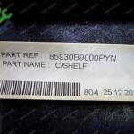 Hyundai İ10 Bagaj Rafı Pandizot Orjinal 85930-B9000 PYN CP