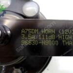 Hyundai Tucson Alarm Kornası Orjinal 96630-N9000 SP YP
