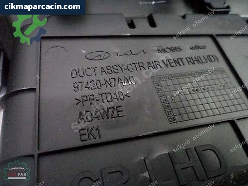 Hyundai Tucson Panjur 847Z6-N7AB0 çıkma parça