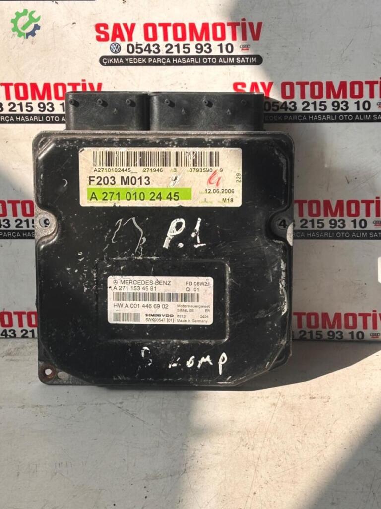 Mercedes-Benz C180 Motor Beyni A2710102445 çıkma parça