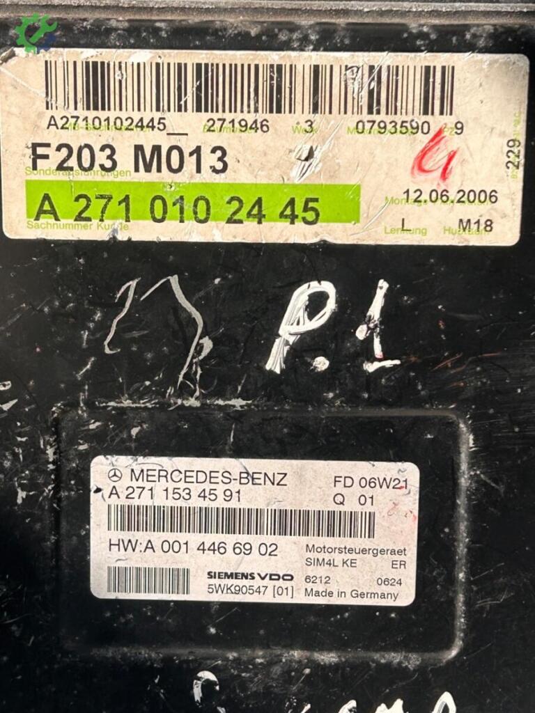 Mercedes-Benz C180 Motor Beyni A2710102445 çıkma parça