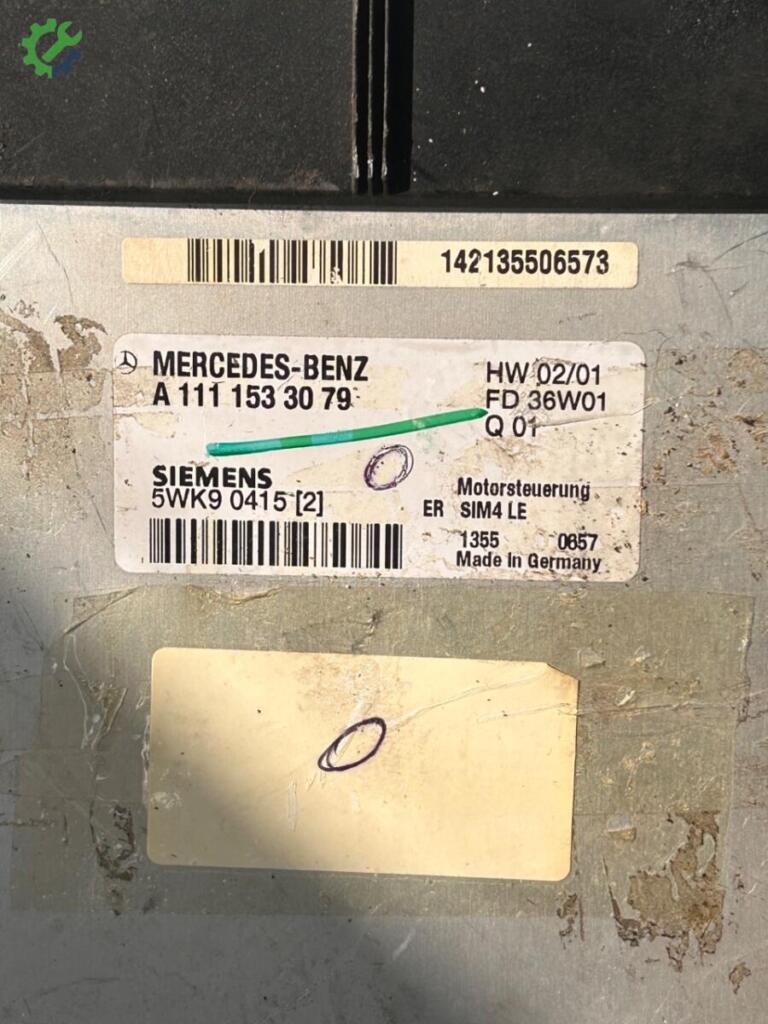 Mercedes-Benz C200 Motor Beyni A1111533079 çıkma parça