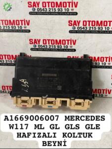 A1669006007 MERCEDES W117 ML GL GLS GLE HAFIZALI KOLTUK BEYNİ