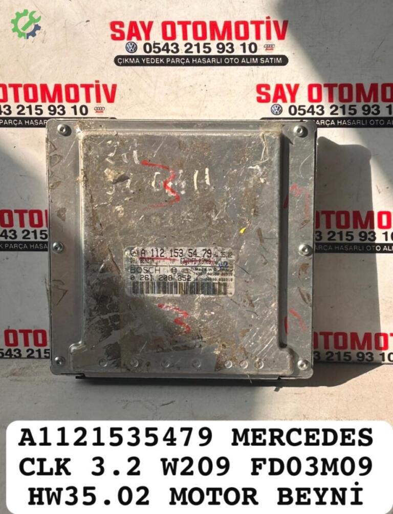 Mercedes-Benz CLK Motor Beyni çıkma parça