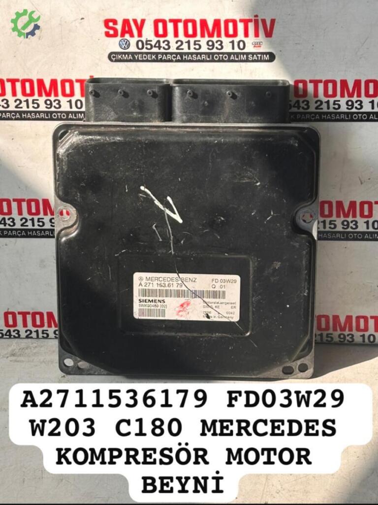 Mercedes-Benz C180 Motor Beyni çıkma parça