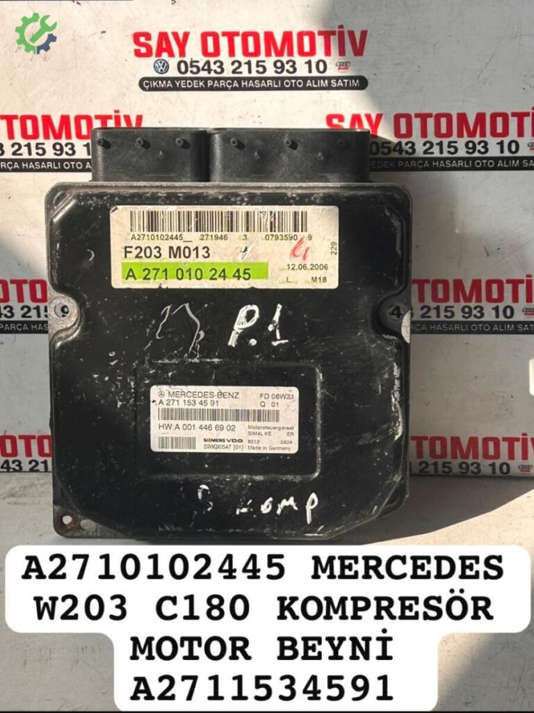 Mercedes-Benz C180 Motor Beyni çıkma parça