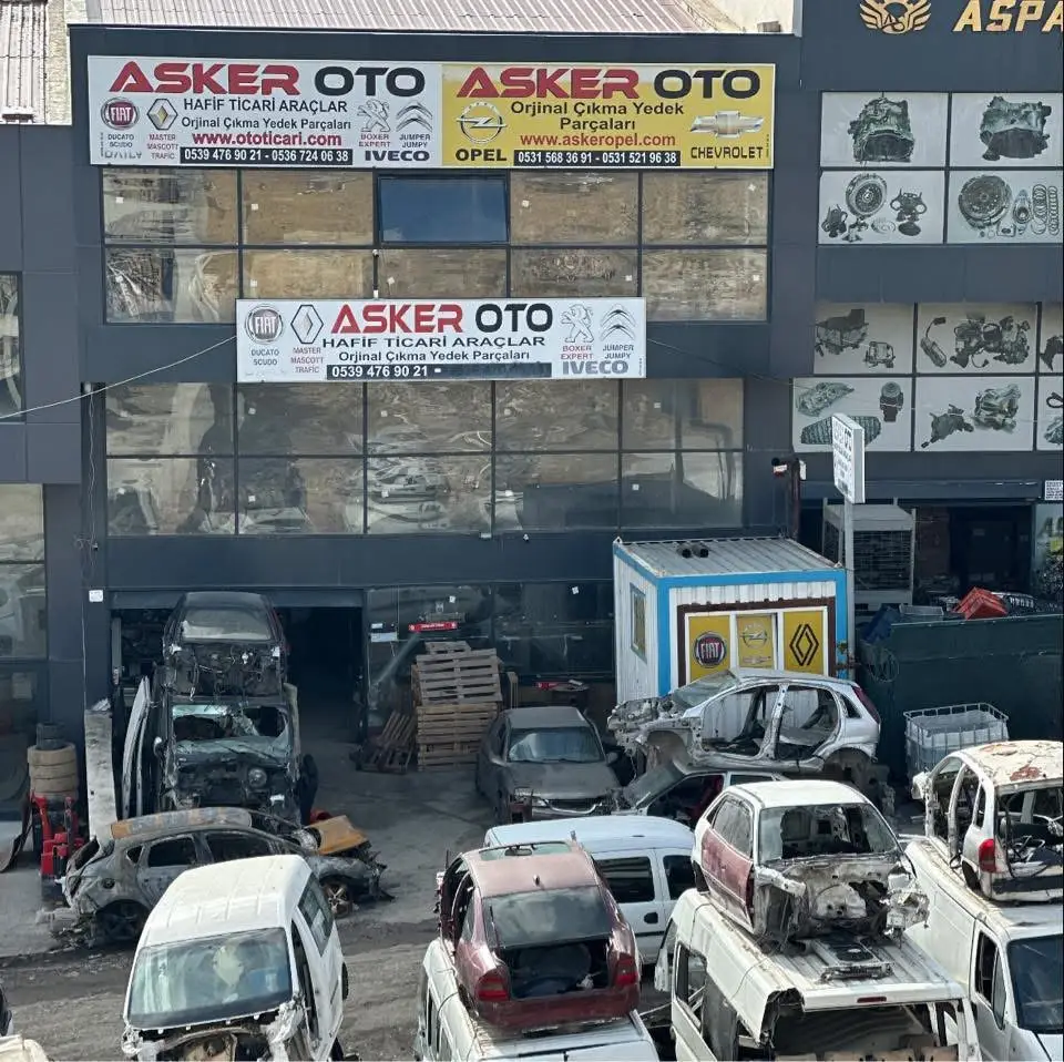 Asker oto çıkma orijinal yedek parçaları