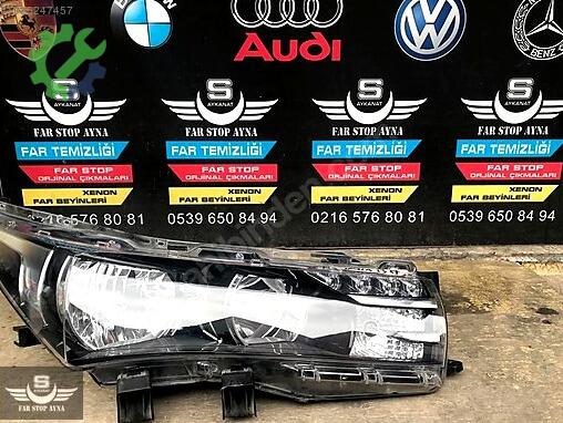 Toyota Corolla Sağ Ön Far çıkma parça