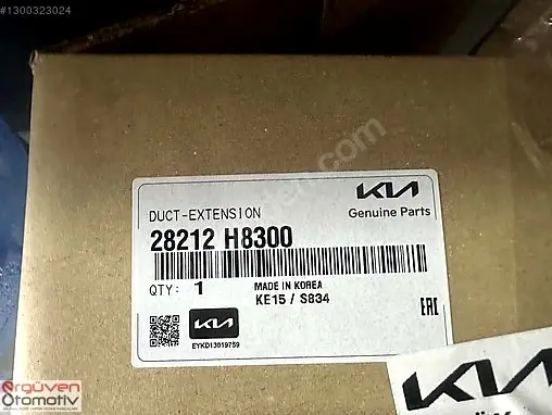 Kia Stonic Hortum 28212H8300 çıkma parça