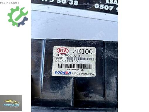 Kia Sorento Klima Kontrol Paneli 97250-3E100 çıkma parça