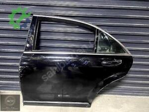 MERCEDES BENZ S CLASS W221 SOL ARKA KAPI SİYAH